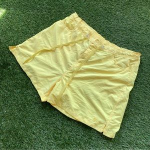 Body Glove Light Yellow Polyester Shorts XXL Vintage